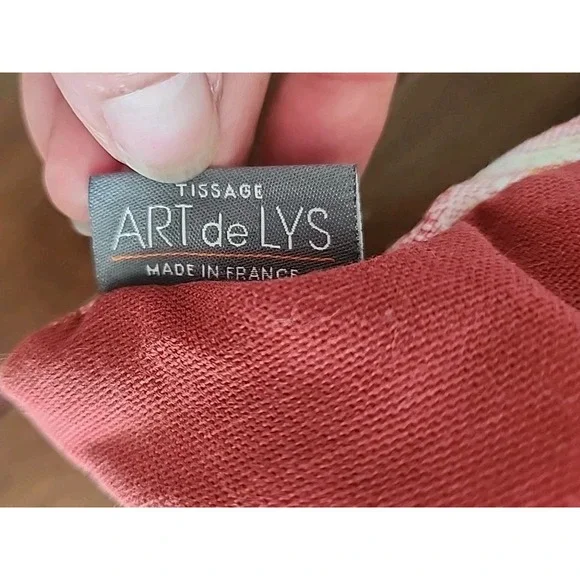 FRENCH Tapestry Cushion/ Pillow Giverny Iris and Nymphea/Waterlily ART de‎ LYS - Picture 5 of 12